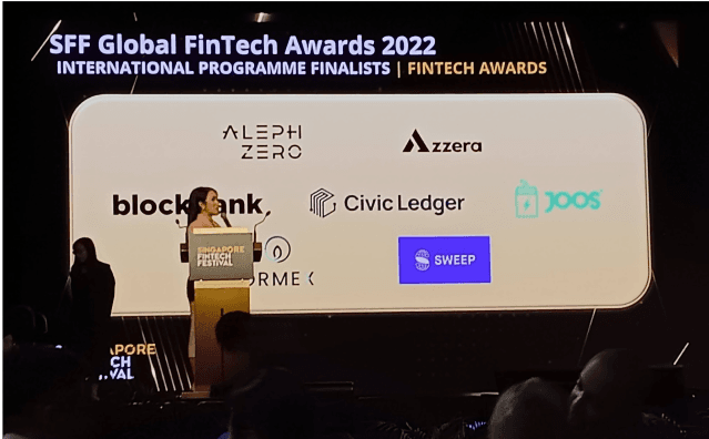 SSF Global FinTech Awards 2022